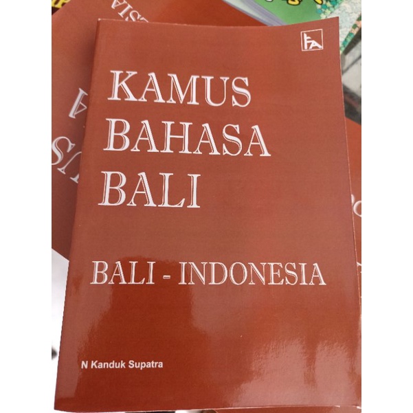 Kamus Bahasa Bali
Bali - Indonesia
