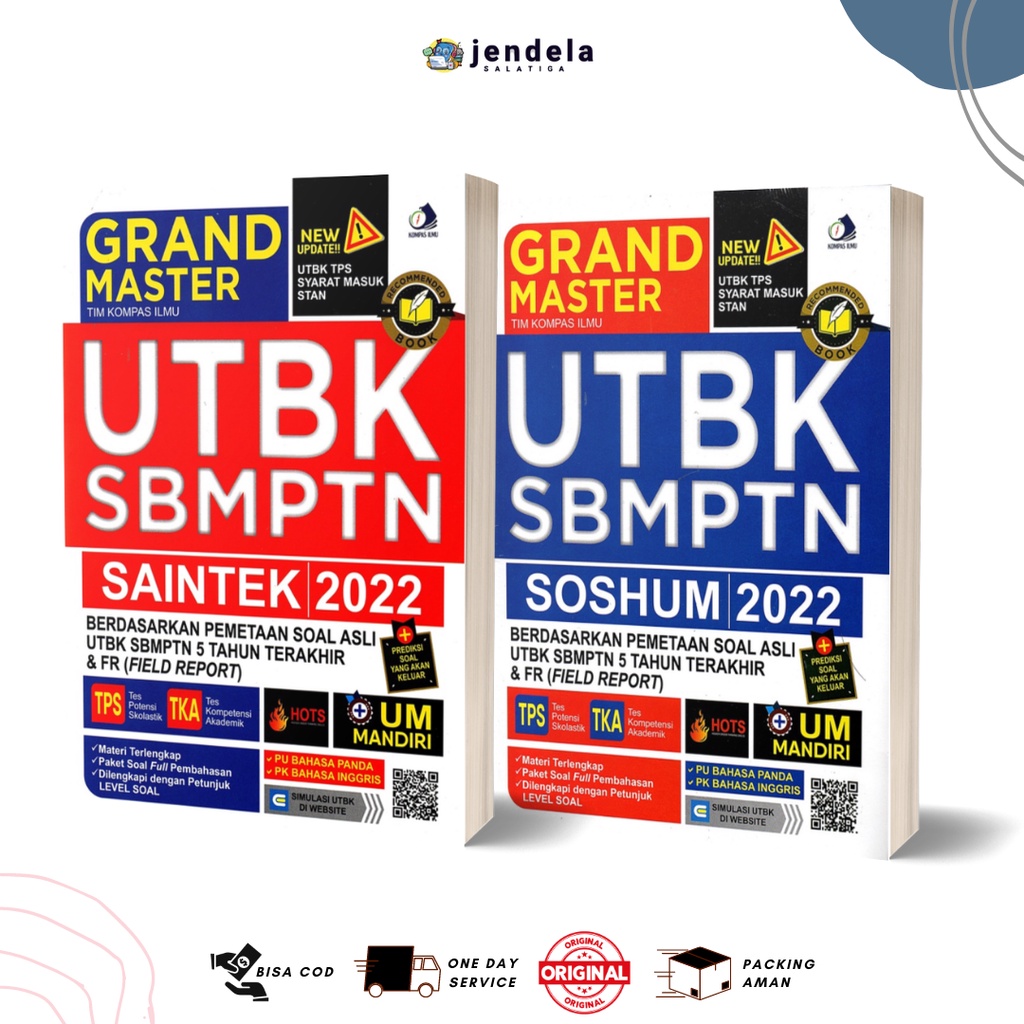 2022 Grand Master UTBK SBMPTN Soshum dan Saintek + UM Mandiri