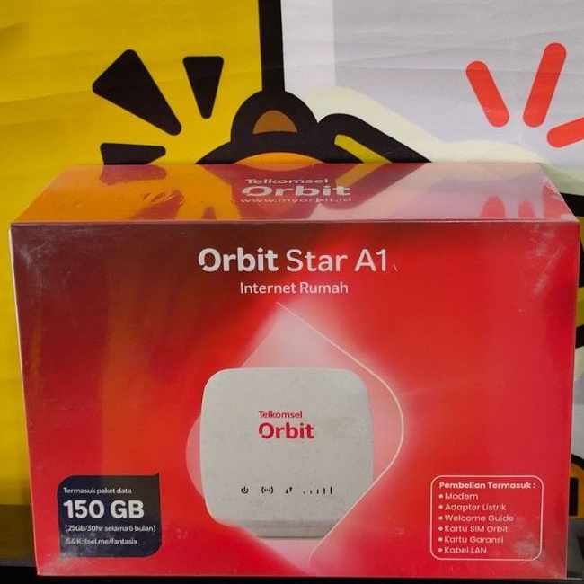 Advan Router Orbit Star A1 150Gb Modem 4G LTE Internet Rumah