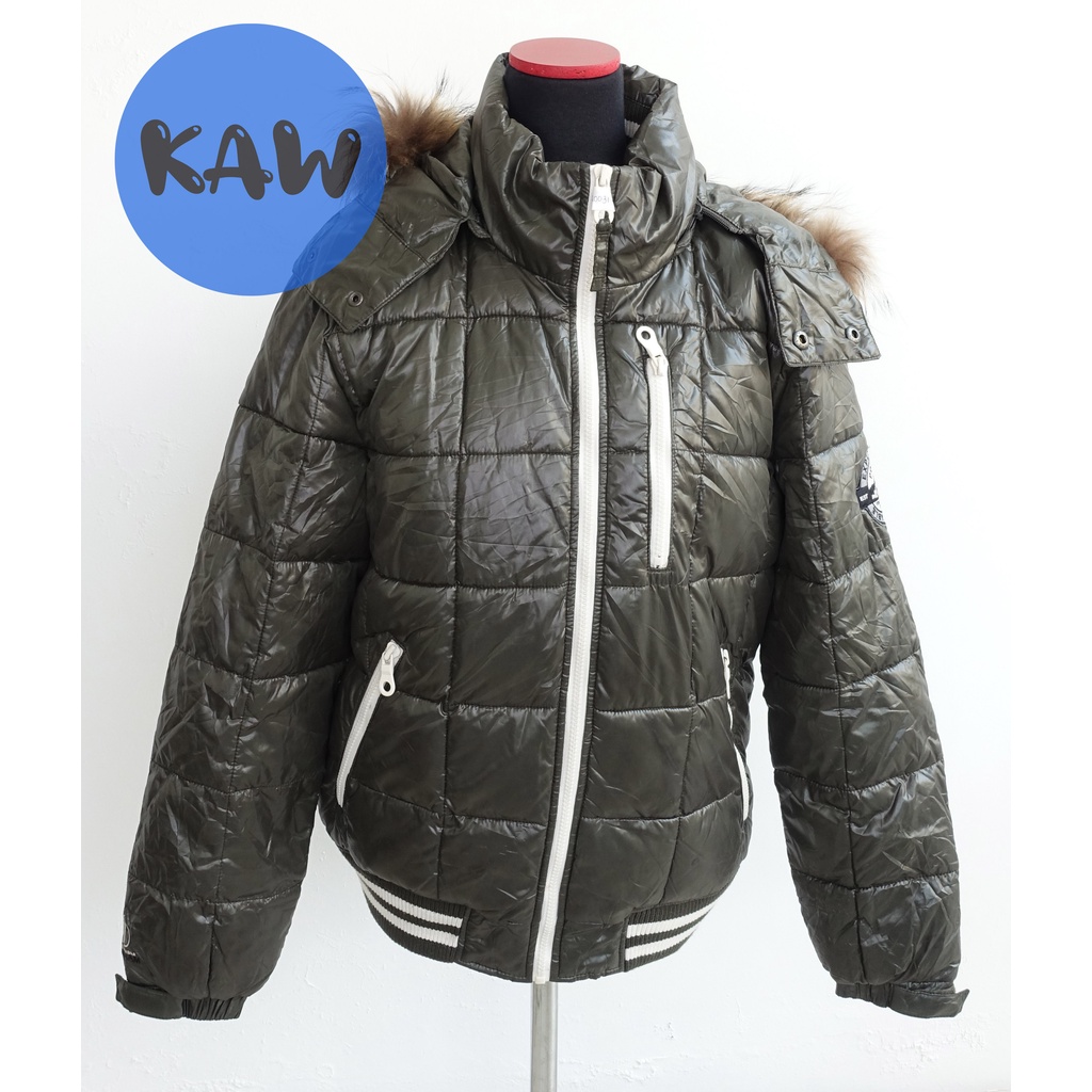 POLHAM GREEN ARMY OUTDOOR JACKET