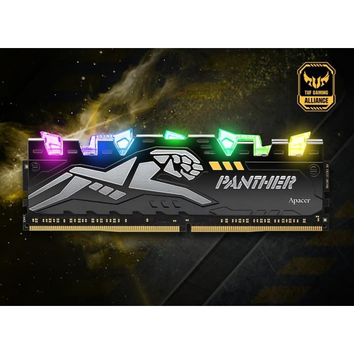 Memory Apacer DDR4 8GB 2666Mhz Panther Rage RGB (4x2)