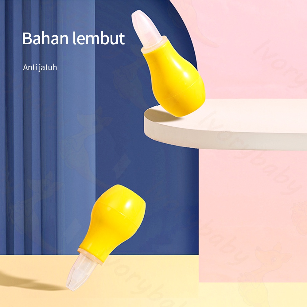 Ivorybaby Sedotan ingus bayi nasal Aspirator alat pembersih hidung nose cleanser