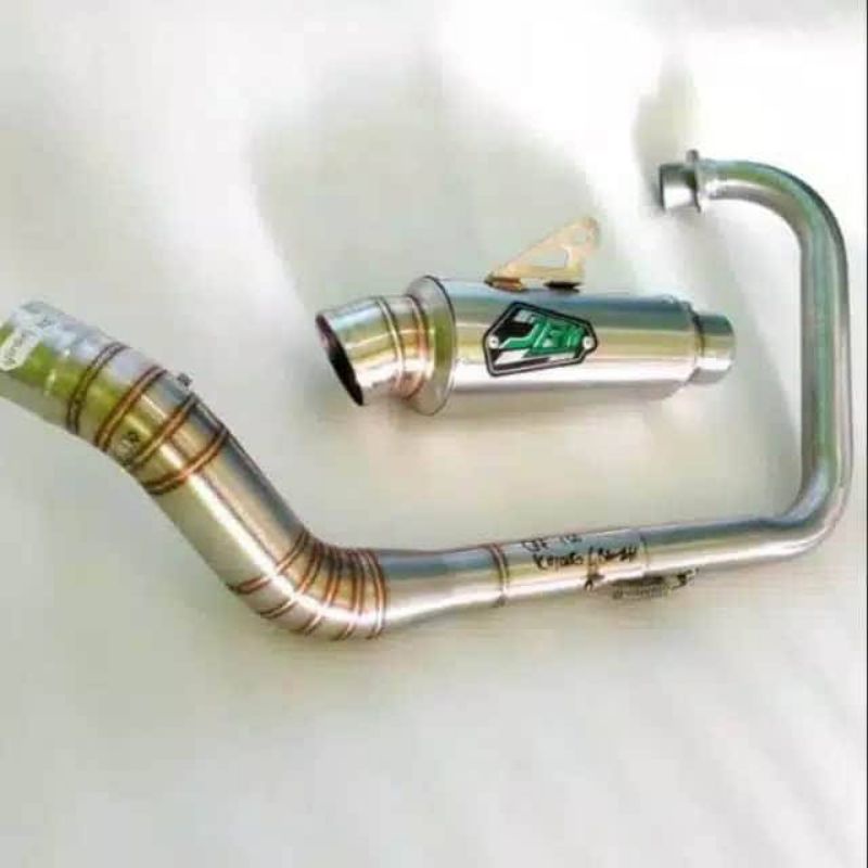 KNALPOT RACING JRM BUAT KLX CRF D-TRACKER KOLONG BAWAH