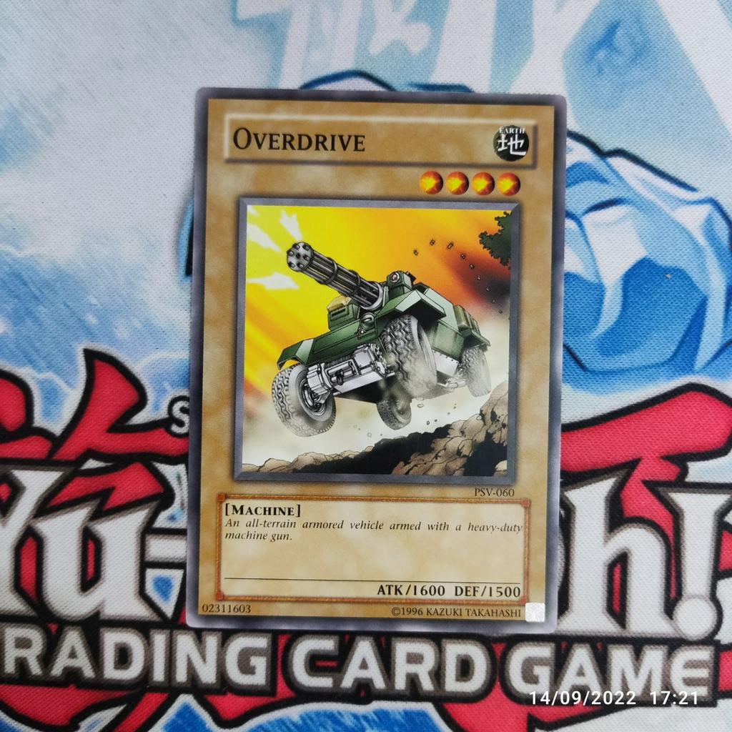 yugioh overdrive PSV common original