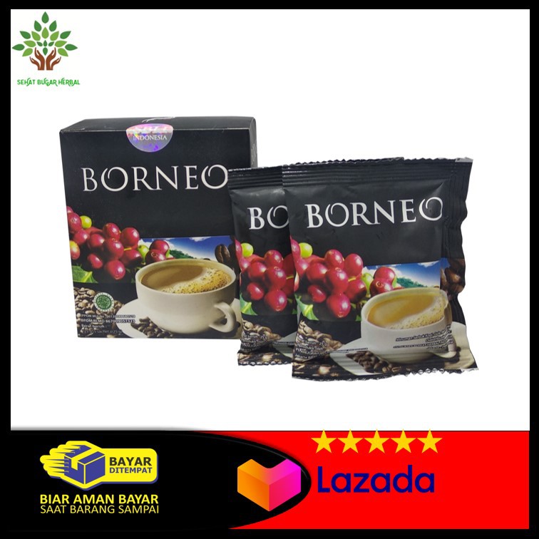 Kopi Borneo Per BOX Stamina Pria Vitalitas Pria Ginseng KOREA