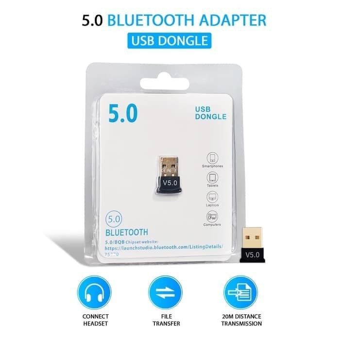 USB Bluetooth 5.0 -  Bluetooth USB Dongle Adapter 5.0