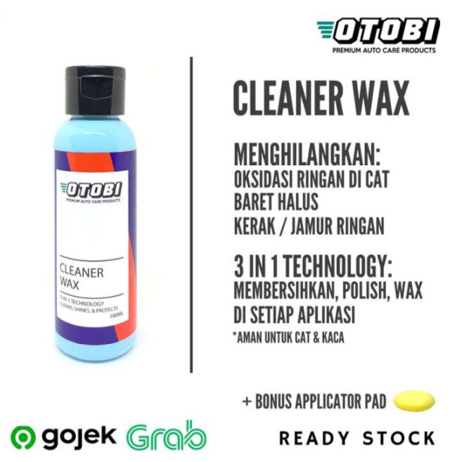 Cleaner Wax Penghilang Baret Halus Polish Wax Waterspot Remover Ringan Otobi