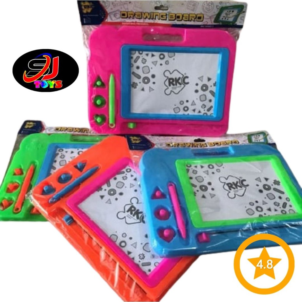 MAINAN ANAK MAINAN PAPAN MAGNET KOTAK -01001-1-