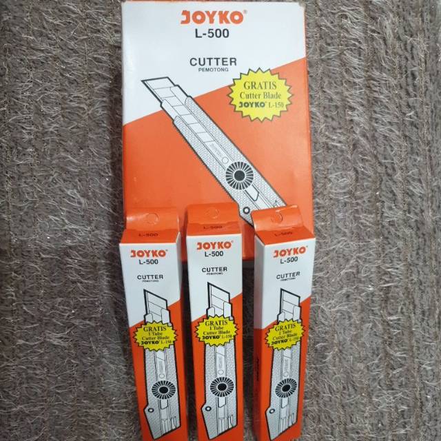 

Cutter Joyko besar L500 isi 12pcs