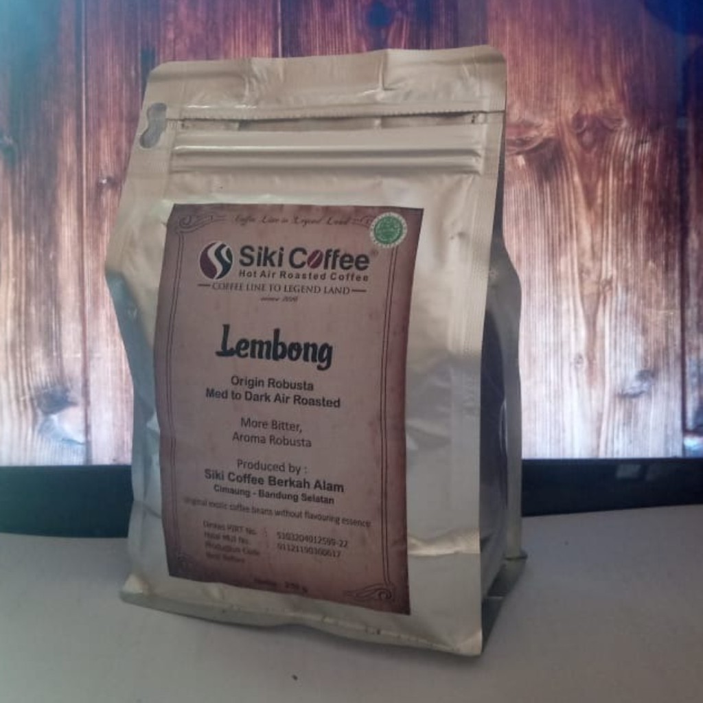 

Siki Coffee Berkah Alam | Kopi Asli Khas Jawa Barat - Kopi LEMBONG Pack 250 gram