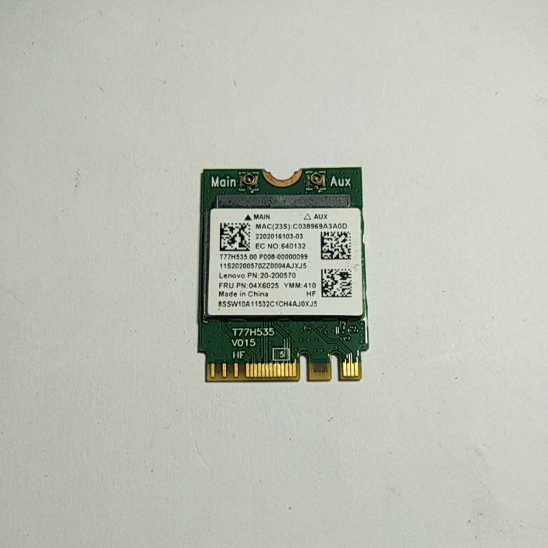 Jual Wificard Wifi Card Laptop Lenovo G40 Series G4045 G4030 G4070