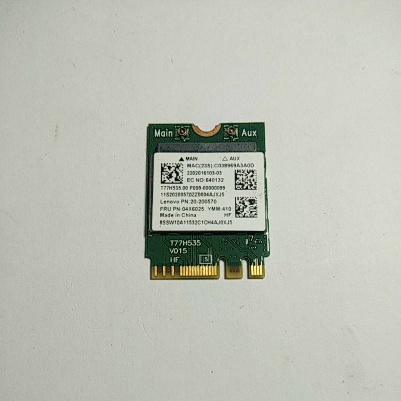 Jual Wificard Wifi Card Laptop Lenovo G Series G G G