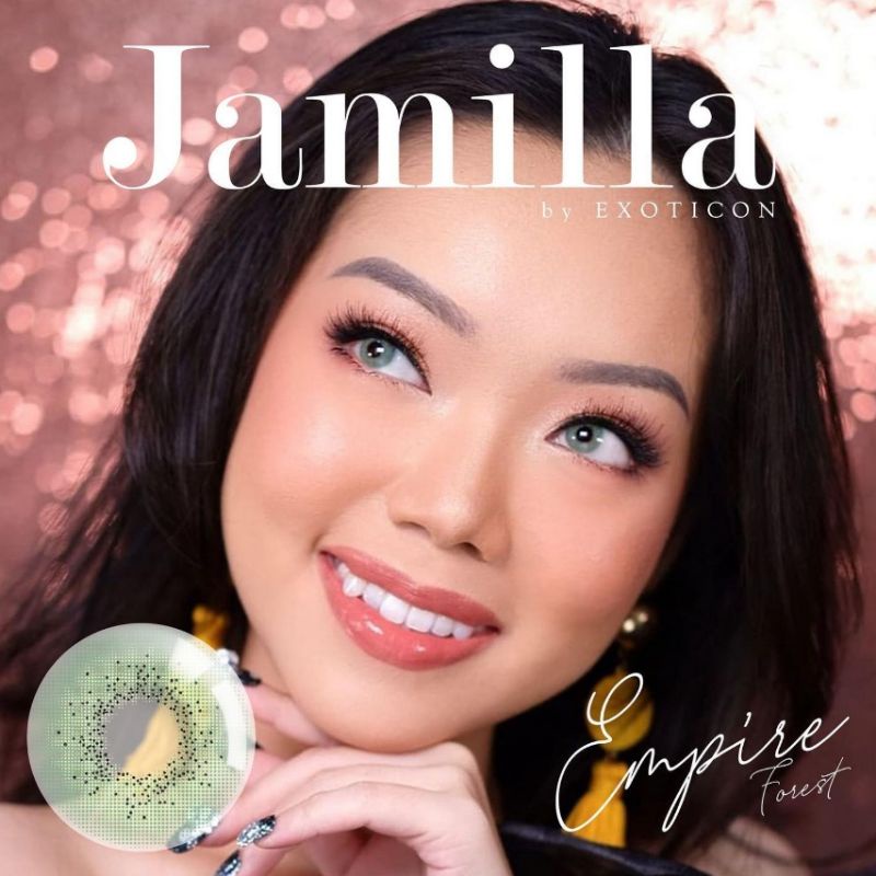 Softlens X2 JAMILLA 14.5 MM EMPIRE FOREST MINUS -0.50 S.D -6.00