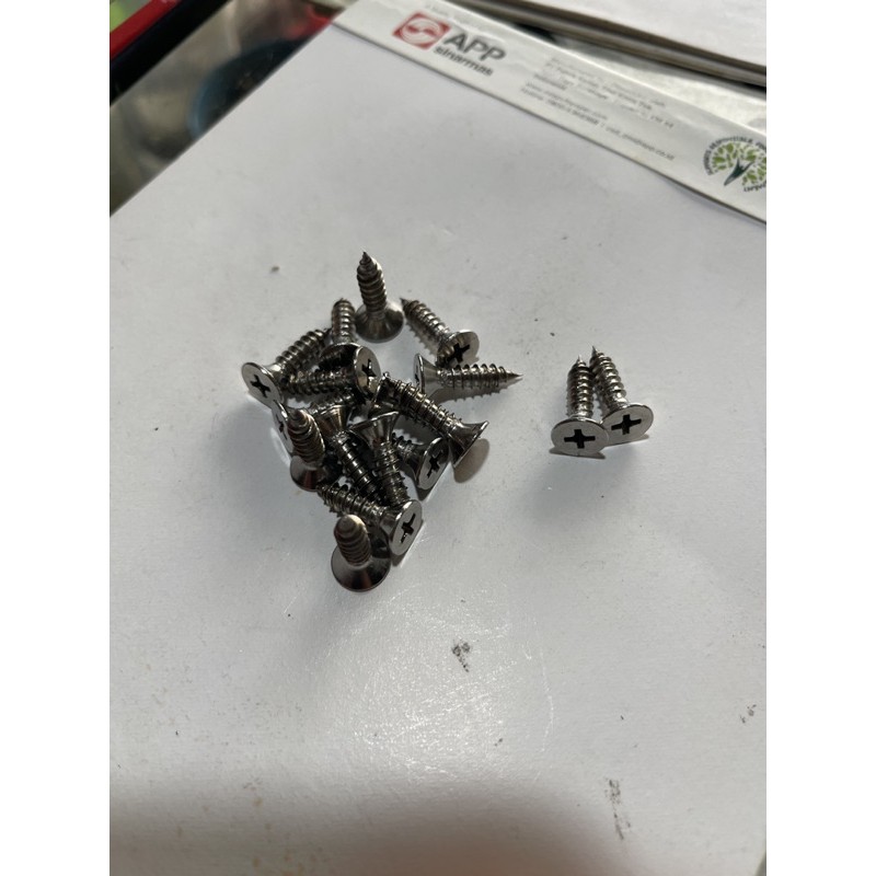 SKRUP FAB 10 x 3/4” - TAPPING SCREW STAINLESS STEEL - BAUT CACING JF 10 x 3/4”