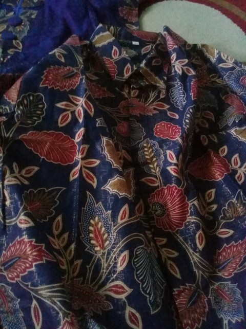 Couple Keluarga (sarimbit) Kebaya Set Brokat Parang Batik Solo Asli M L Xl Xxl Dijual Terpisah