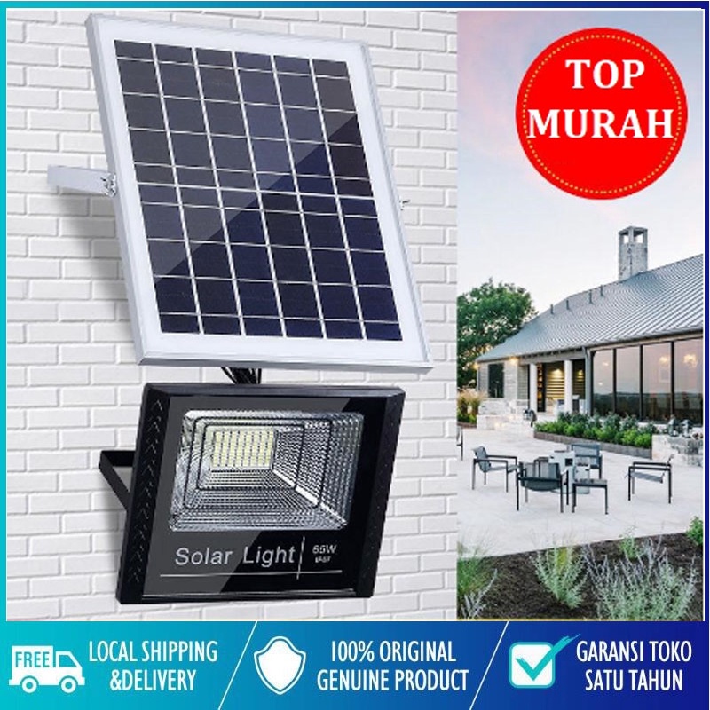 LAMPU SOROT SOLAR CELL LED TENAGA SURYA LAMPU TENAGA MATAHARI LAMPU SOROT 85W Outdoor NEW