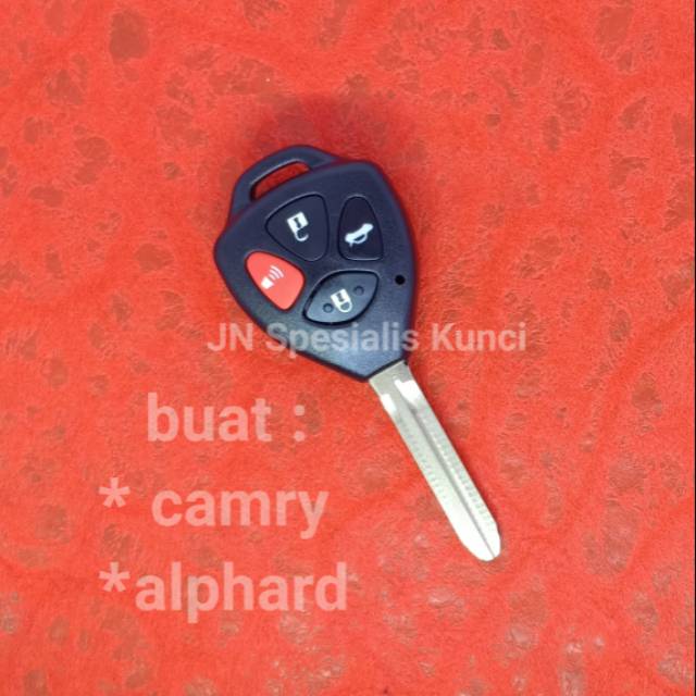 Casing kunci Toyota Camry 4 tombol