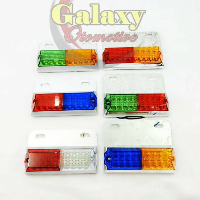 Led Bak  Truk  Box Universal Lamp type 2warna Shopee 