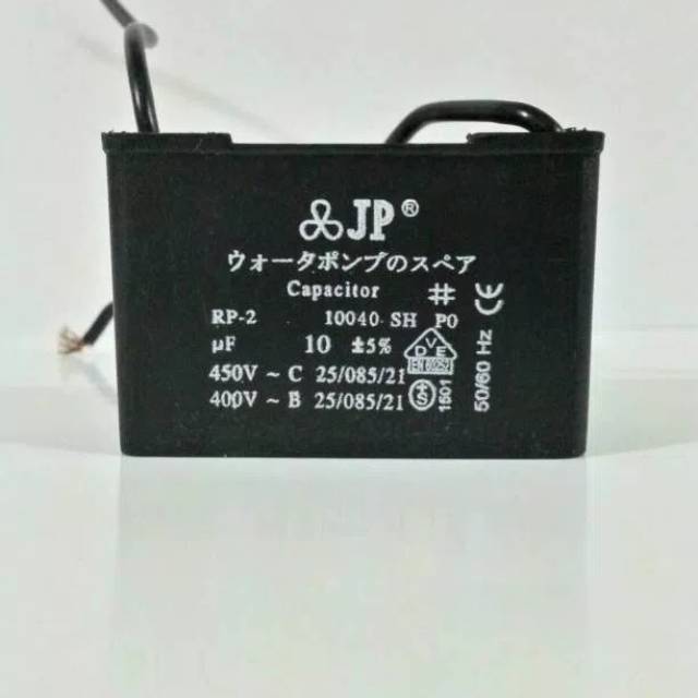 Kapasitor kotak 10 UF / 450 V