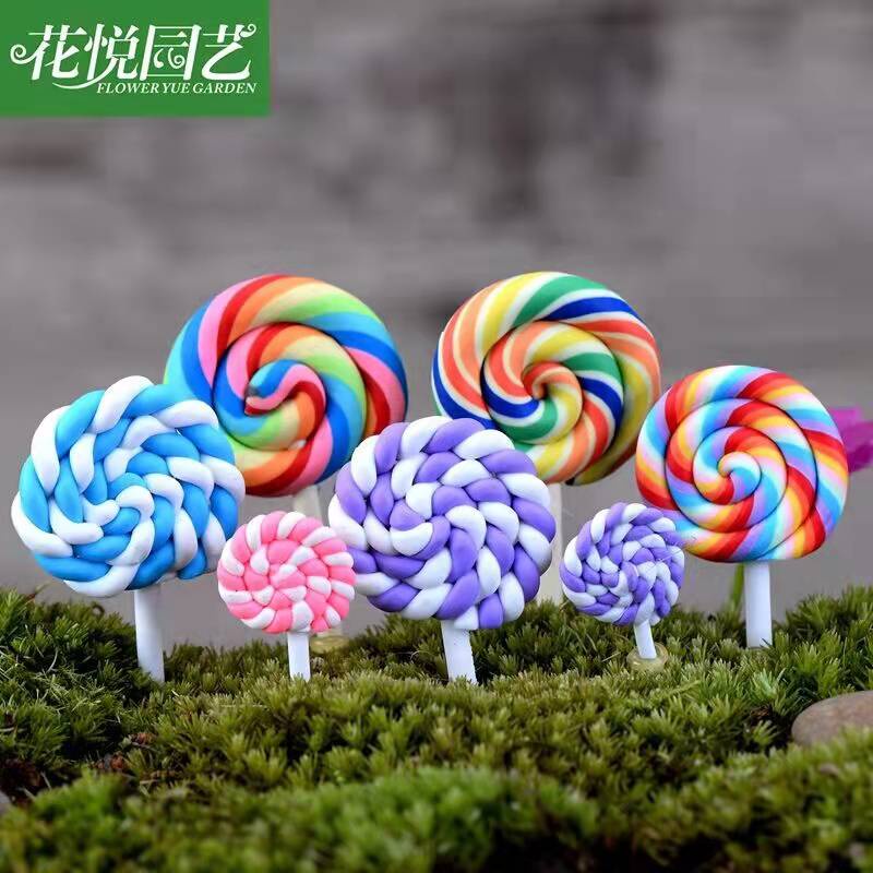 Cake Topper Figure Hiasan Kue Toper Mini Lolipop Permen Mix Per Pcs