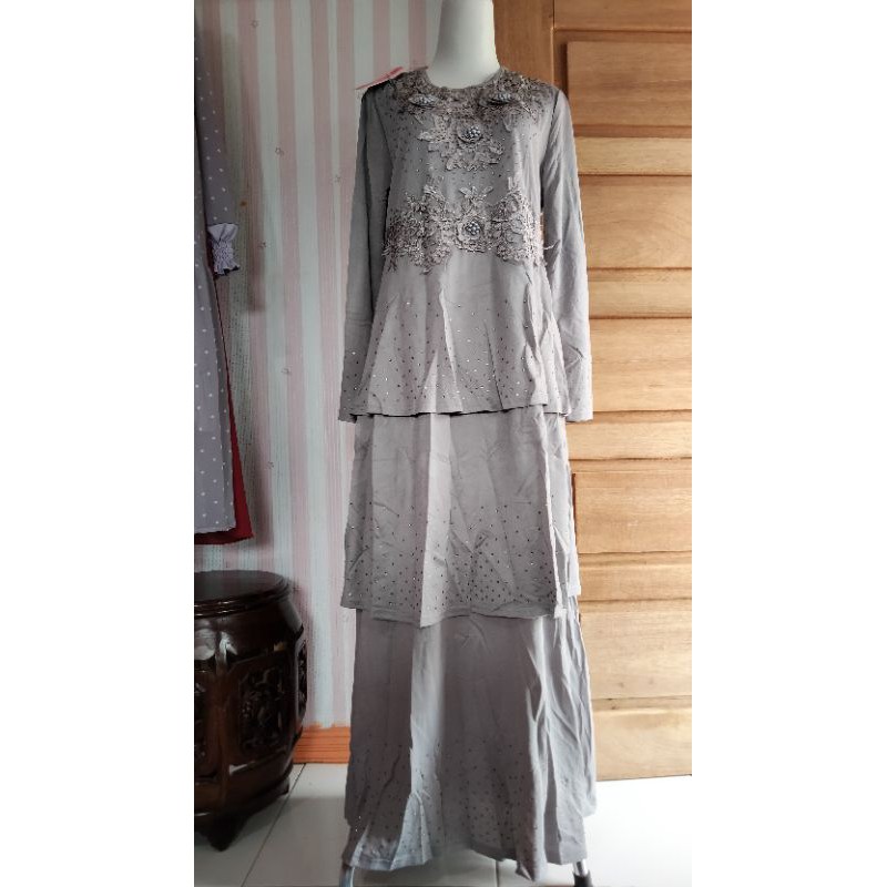 gamis pinkdose umpak