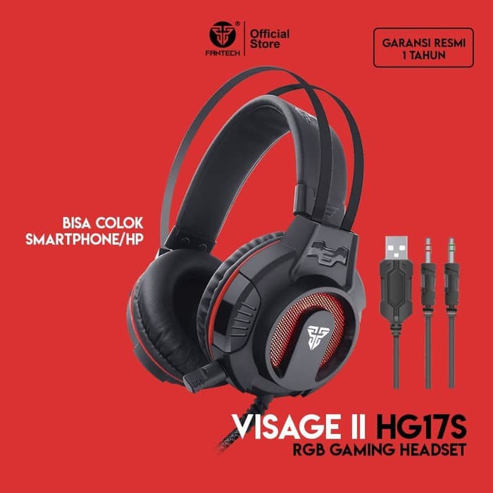 FANTECH VISAGE II HG17s - RGB GAMING HEADSET