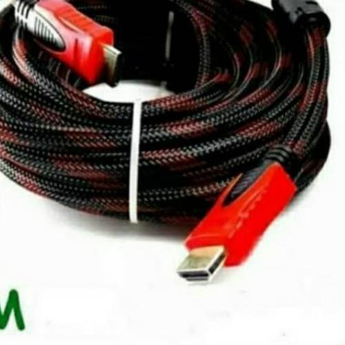 ◄ Kabel hdmi 20 meter 20meter 20m 20 m laptop ke led tv (hdmi to hdmi) ➧