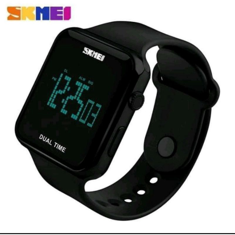 Jam Tangan Skmei Led Digital Jam Terlaris Rubber Skmei Tahan Air