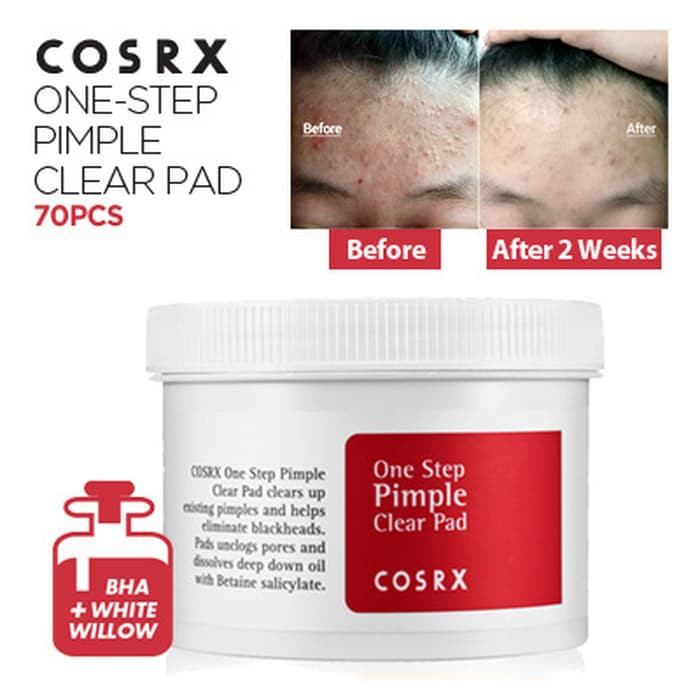 COSRX ONE STEP ORIGINAL CLEAR PADS (70 SHEETS) 135ML