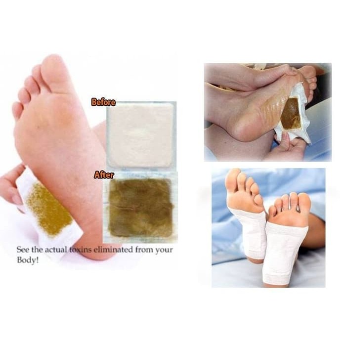 NA [BS COD] Koyo Kaki Gold KINOKI Foot Patch - Koyo Kaki Herbal Kinoki isi 10pcs