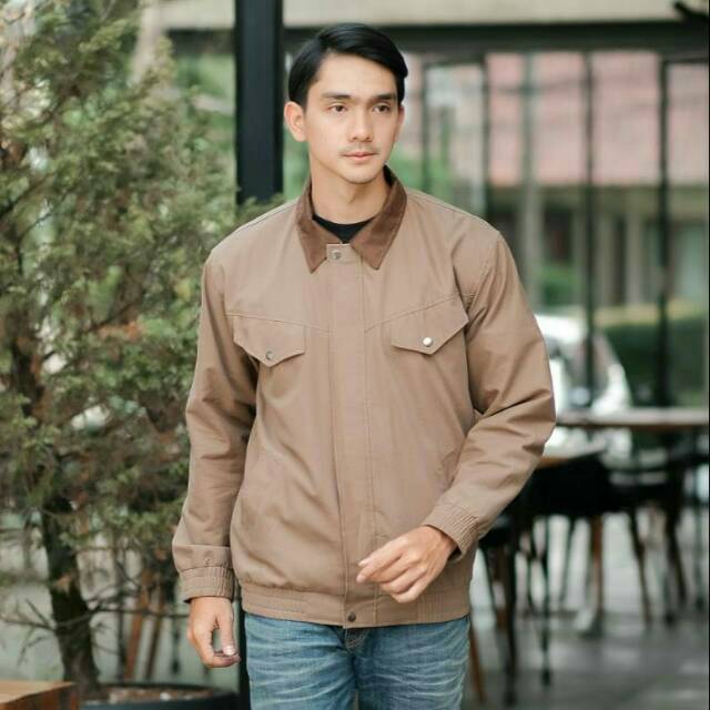 [ BERHADIAH ] JAKET PRIA FLIGHT JACKET ORIGINAL BOJIEL