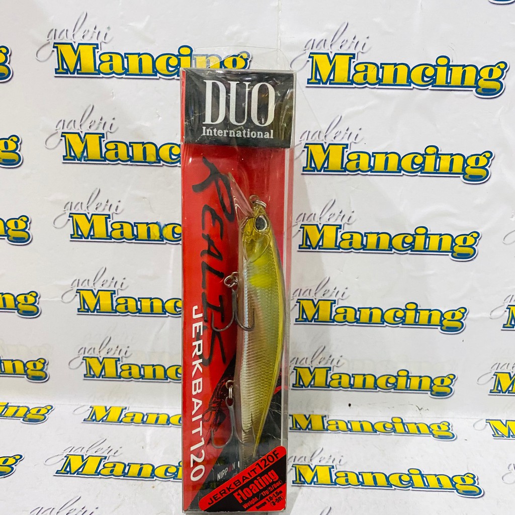LURE UMPAN PANCING DUO REALIS JERKBAIT 120 FLOATING / SUSPENDING