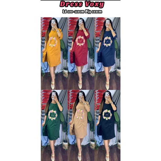 Dress voxy murah