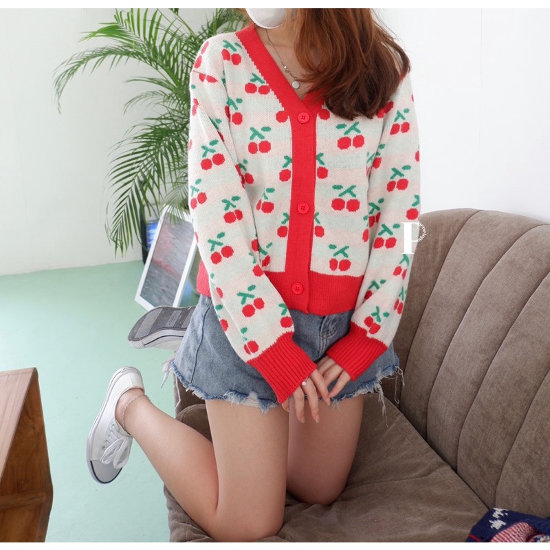 Cherry Cardigan