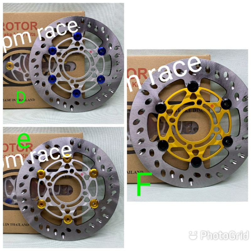 disk disc piringan cakram depan ROTOR 3 Dimensi floating 220mm beat vario scoopy mio mx fzr jupiter