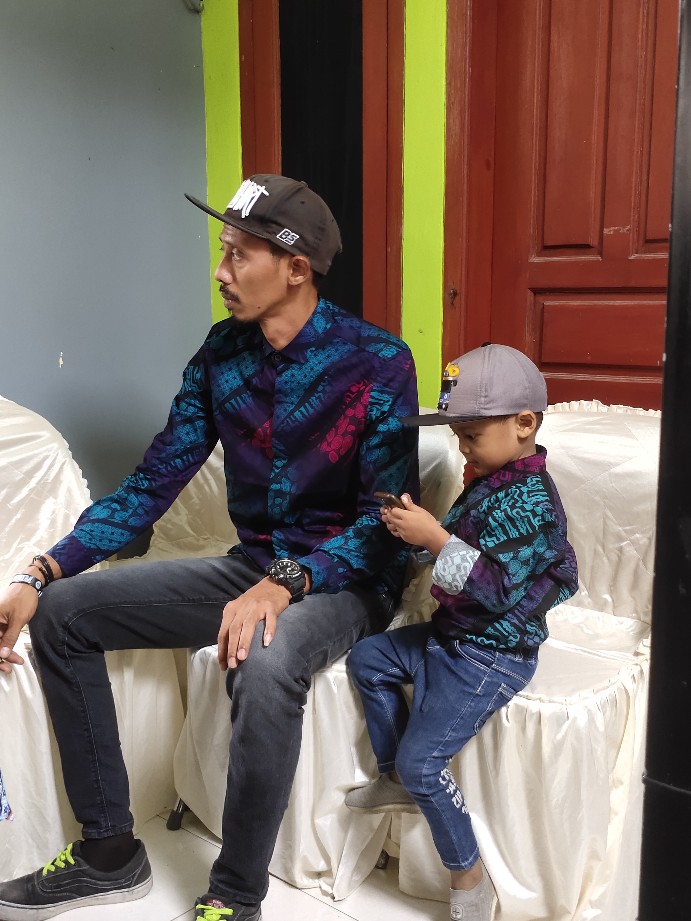 Batik Couple Ayah Dan Anak Slimfit Katun Stretch Casual/formal Batik Couple Banyak Dicari