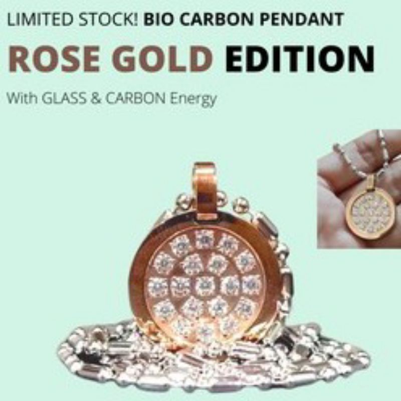 PENDANT LSW BIOCARBON ROSE GOLD MCI ORIGINAL 100%