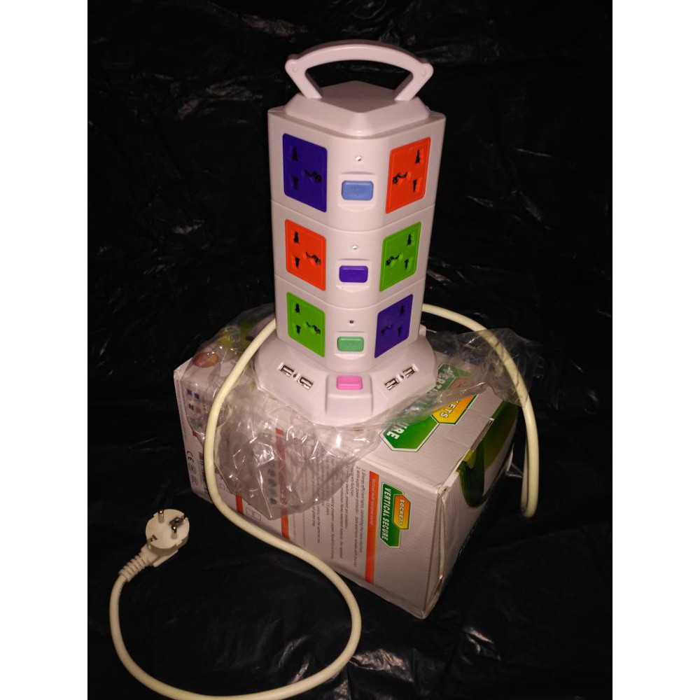 KUALITAS COLOKAN LISTRIK VERTICAL USB CHARGER HP