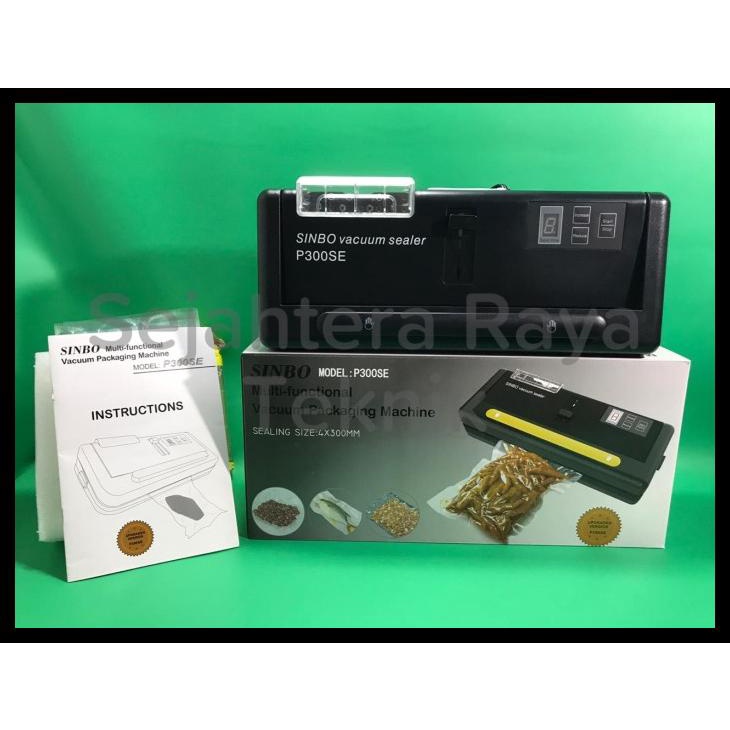 Vacuum Sealer Sinbo P300Se Basah Kering Kode 869