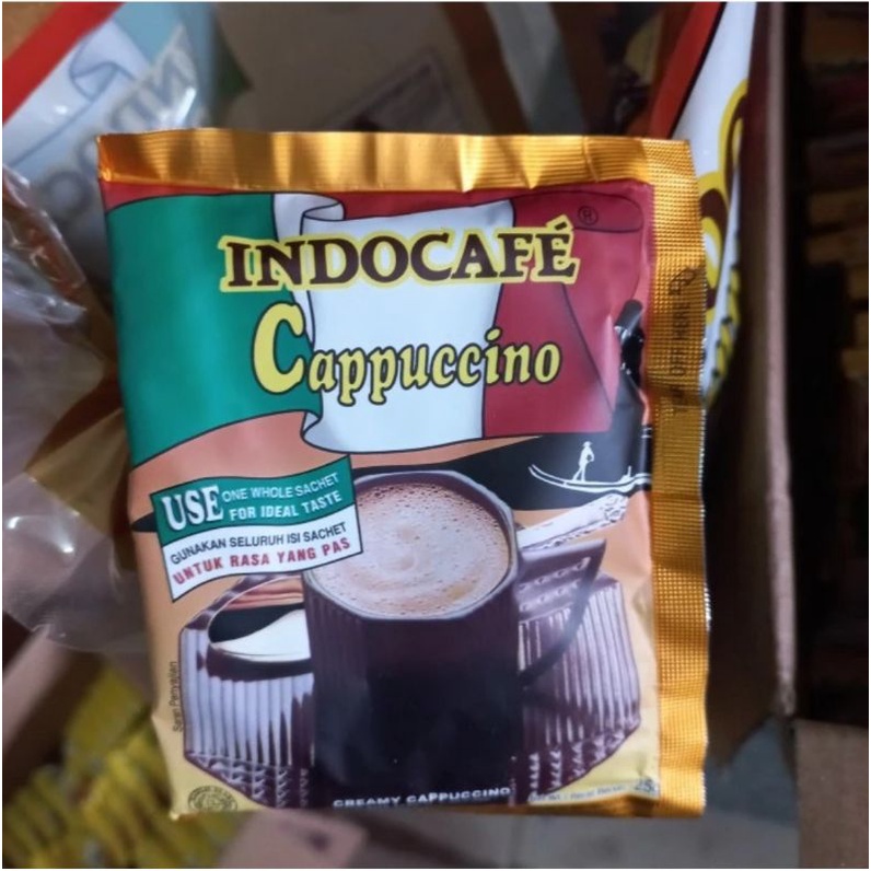 

Indocafe Cappuccino Sachet 25g