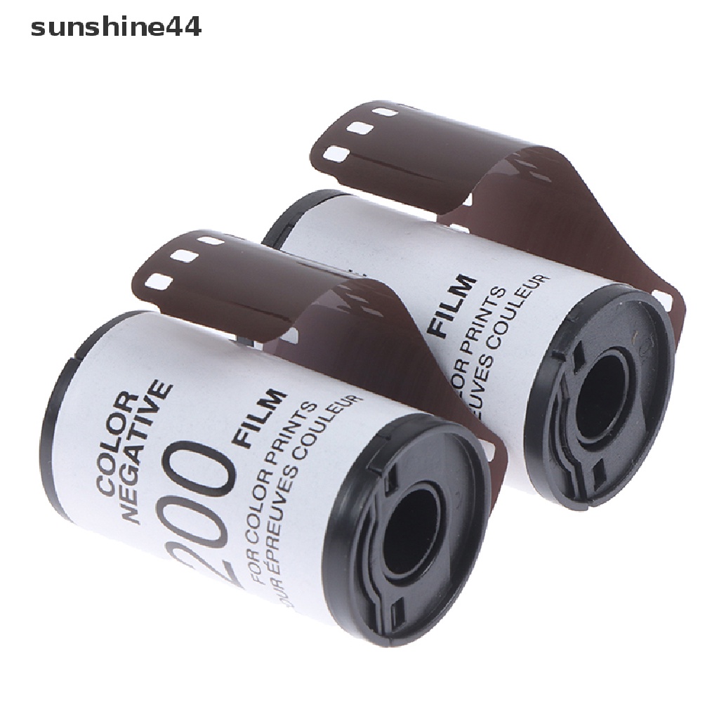 Sunshine 8Pcs Film Negatif Warna-Warni 35MM ISO SO200 Tipe 135