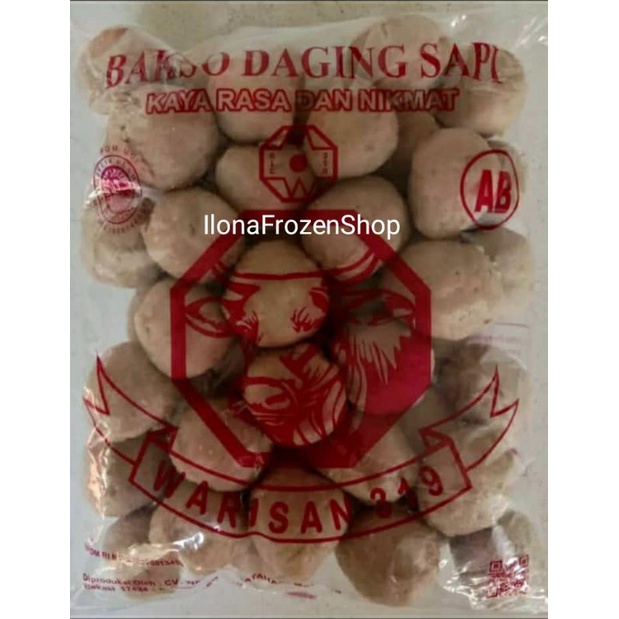 

Bakso Sapi Warisan AB isi 25 / 50