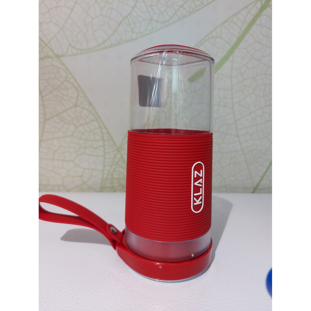 BLENDER PORTABLE 50W / TRAVEL BLENDER RED / RECHARGABLE BLENDER