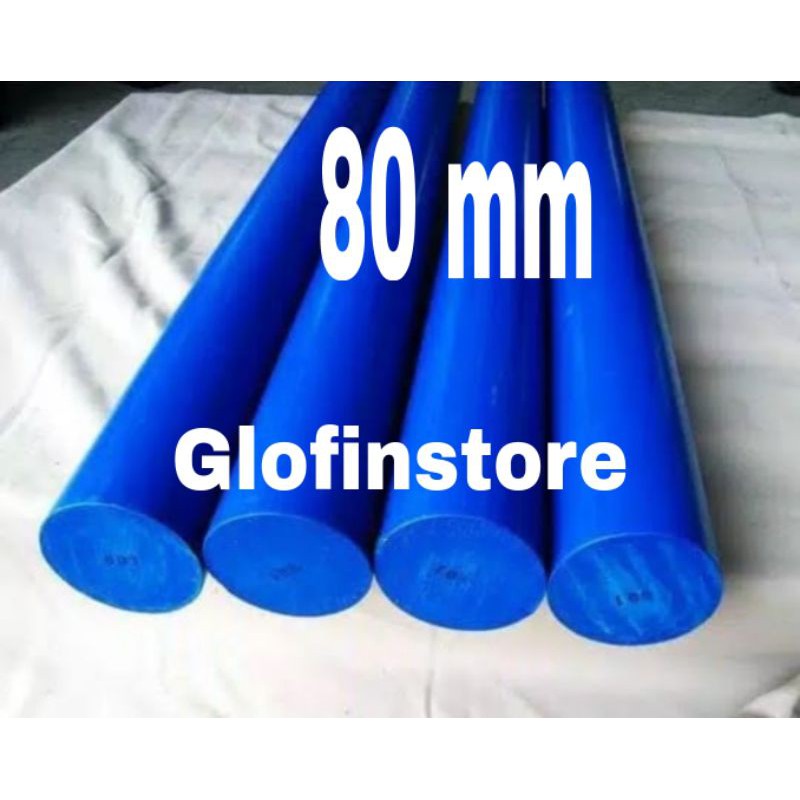 MC Blue Rod Diameter 80mm panjang 1meter