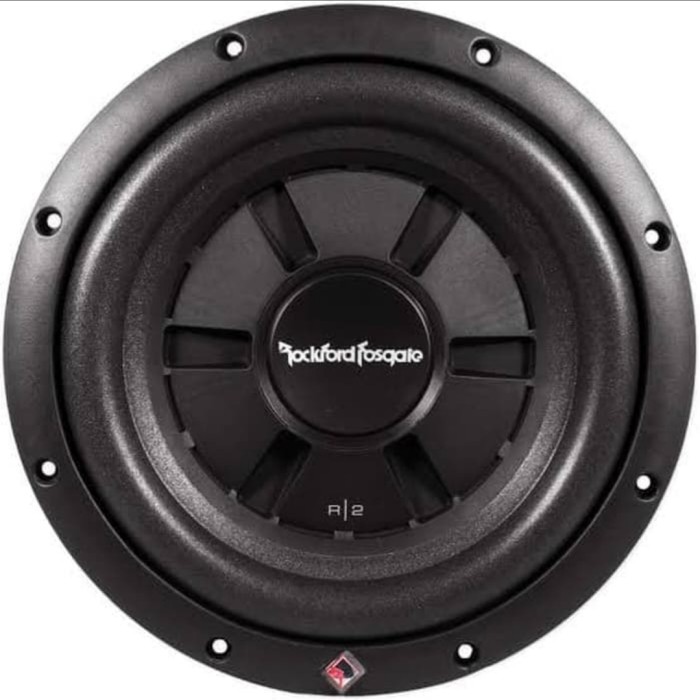 subwofer mobil rockford R2 SD4 10 inch slim original resmi