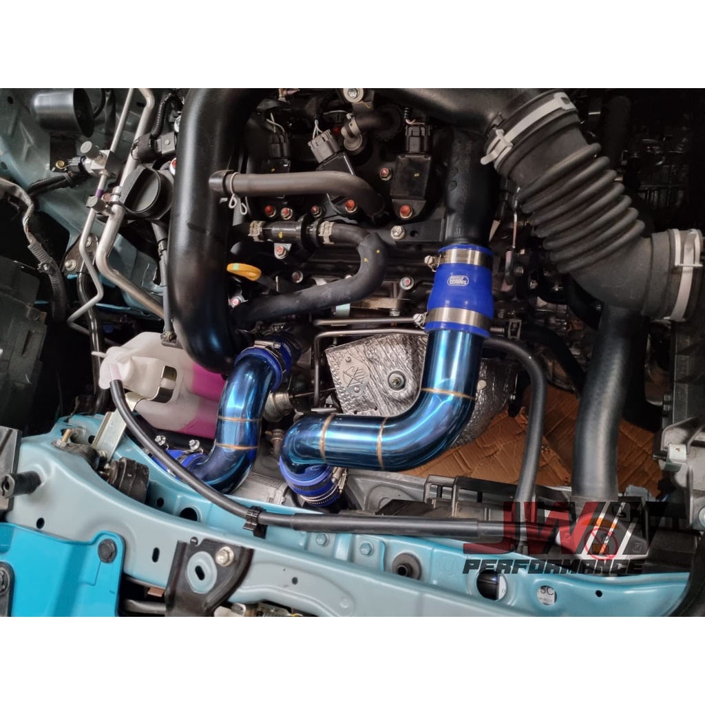 PIPA INTERCOOLER TITANIUM BURN TIP TOYOTA RAIZE ROCKY TURBO