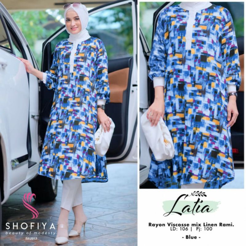 LATIA TUNIK BY SHOFIYA || ORI SHOFIYA