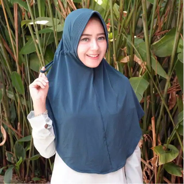 HIJAB INSTAN / JILBAB SERUT JOKOWI ADIBA / HIJAB SPANDEK MURAH ADEM TIDAK NERAWANG-3