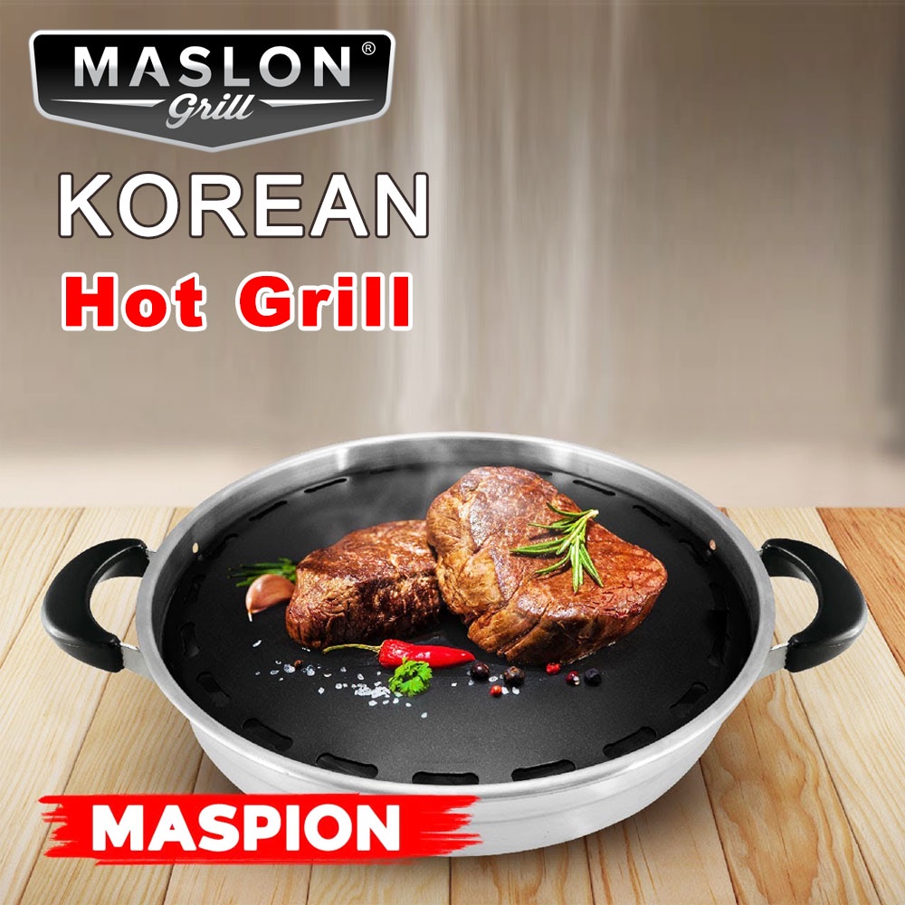 FM - Maspion Korean Hot Grill - alat Panggangan serbaguna