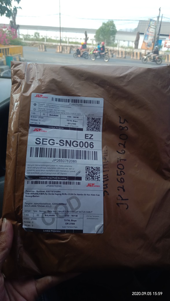 Batik Solo Danurdara Eksklusif Katun Cabut Warna Sragenan Ori Rajasakti Lengan Panjang Full Furing